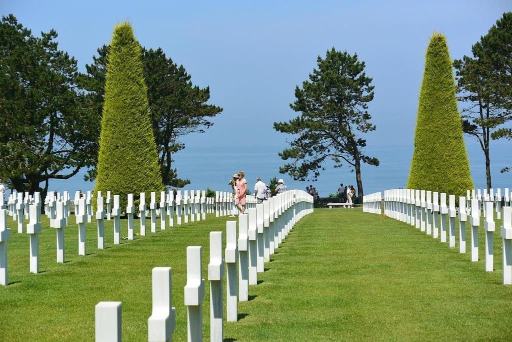 Au Coeur D'Omaha Beach- Colleville-Sur-Mer- Gite 2 Zewnętrze zdjęcie