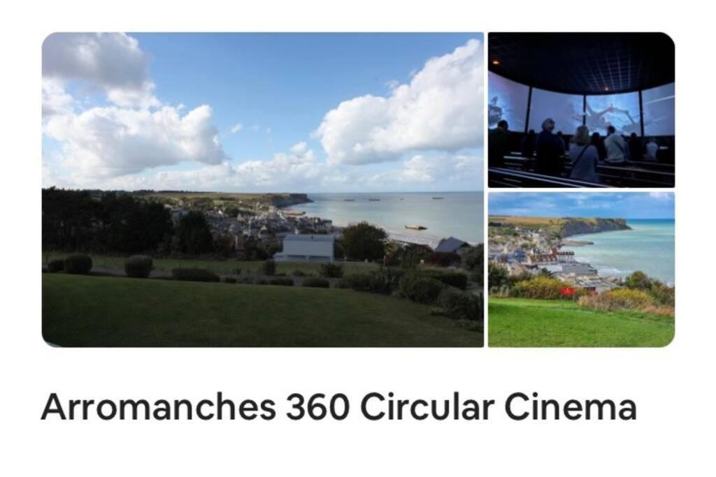 Au Coeur D'Omaha Beach- Colleville-Sur-Mer- Gite 2 Zewnętrze zdjęcie